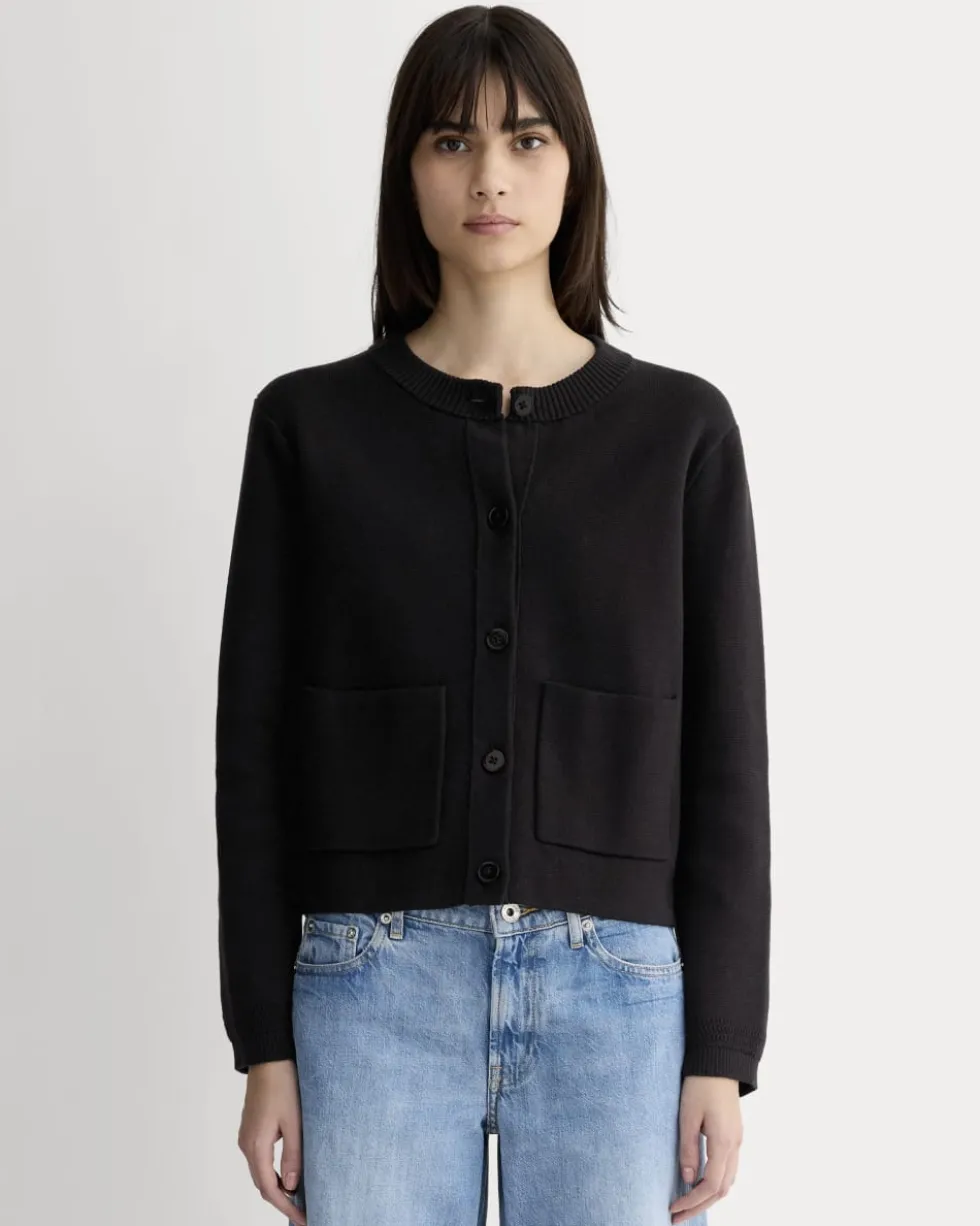 The Crew Cardigan in Everyday Cotton