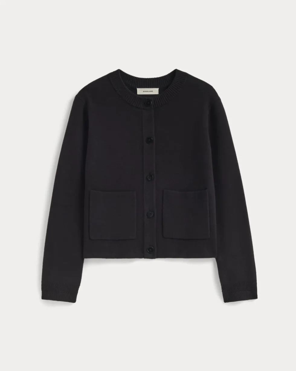 The Crew Cardigan in Everyday Cotton