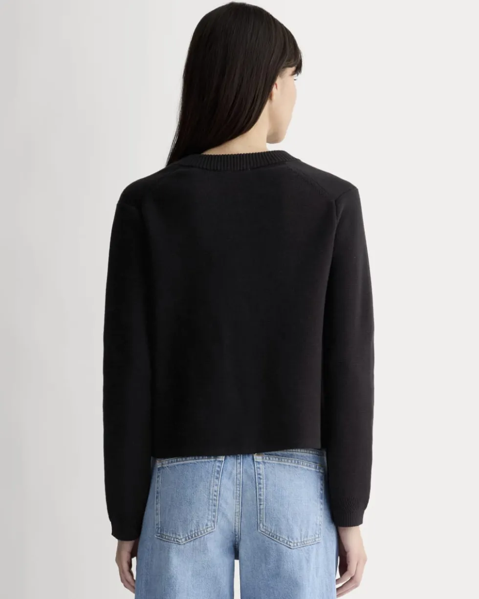 The Crew Cardigan in Everyday Cotton