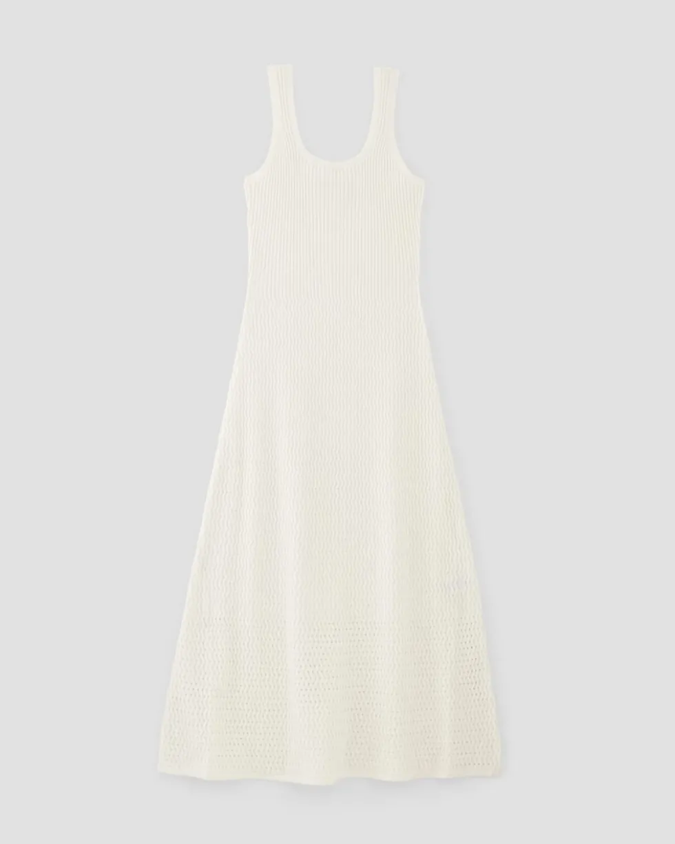 The Crochet Knit Tank Dress