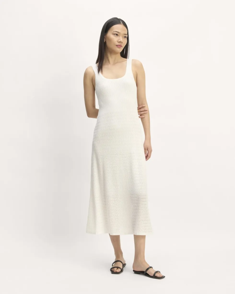 The Crochet Knit Tank Dress