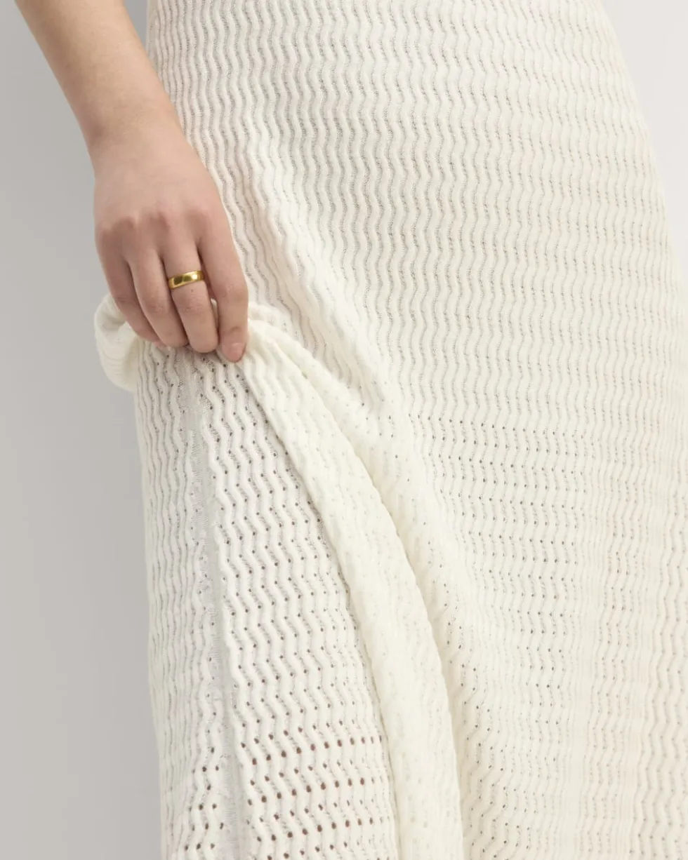 The Crochet Knit Tank Dress