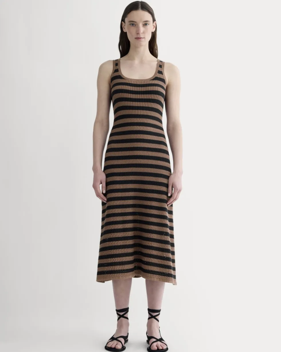 The Crochet Knit Tank Dress