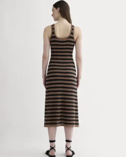 The Crochet Knit Tank Dress