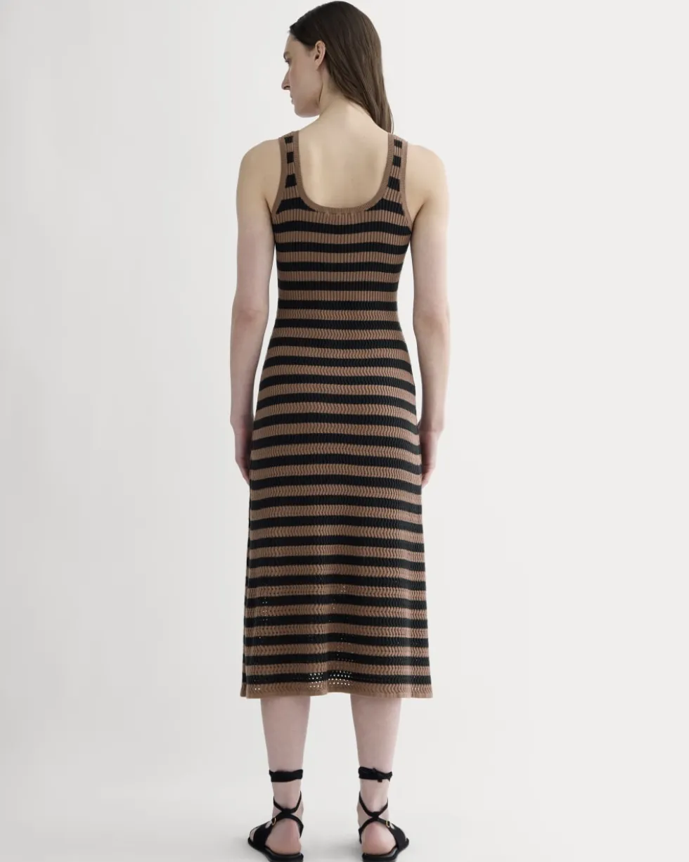 The Crochet Knit Tank Dress