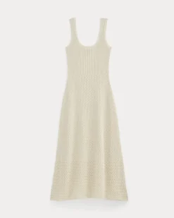 The Crochet Knit Tank Dress