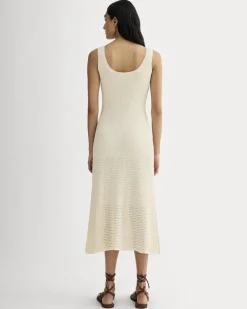 The Crochet Knit Tank Dress