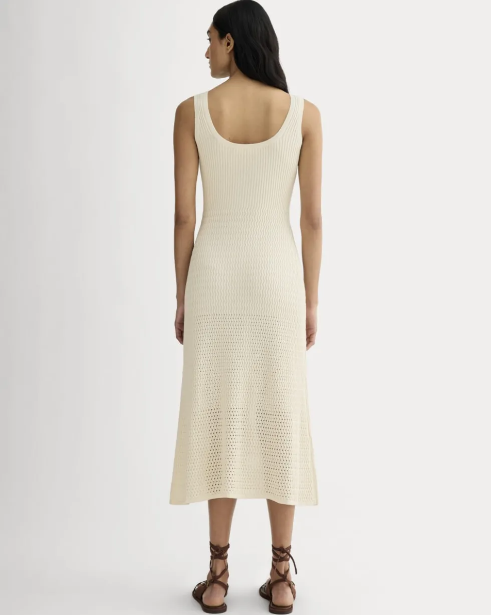 The Crochet Knit Tank Dress