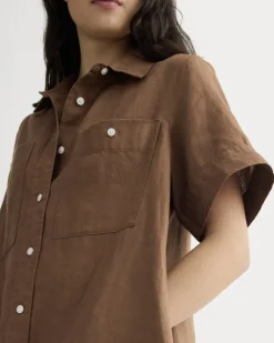 The Daytripper Dress in Linen