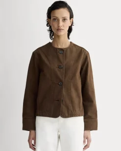 The Denim Barrel Jacket