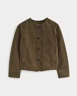 The Denim Barrel Jacket