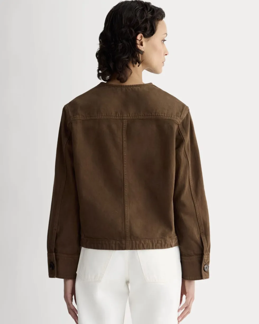 The Denim Barrel Jacket