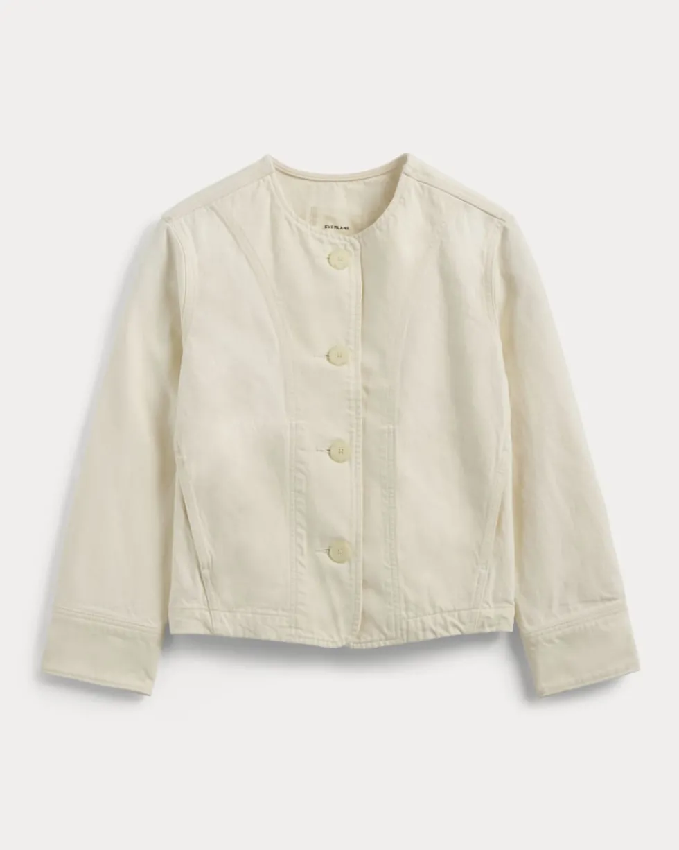 The Denim Barrel Jacket
