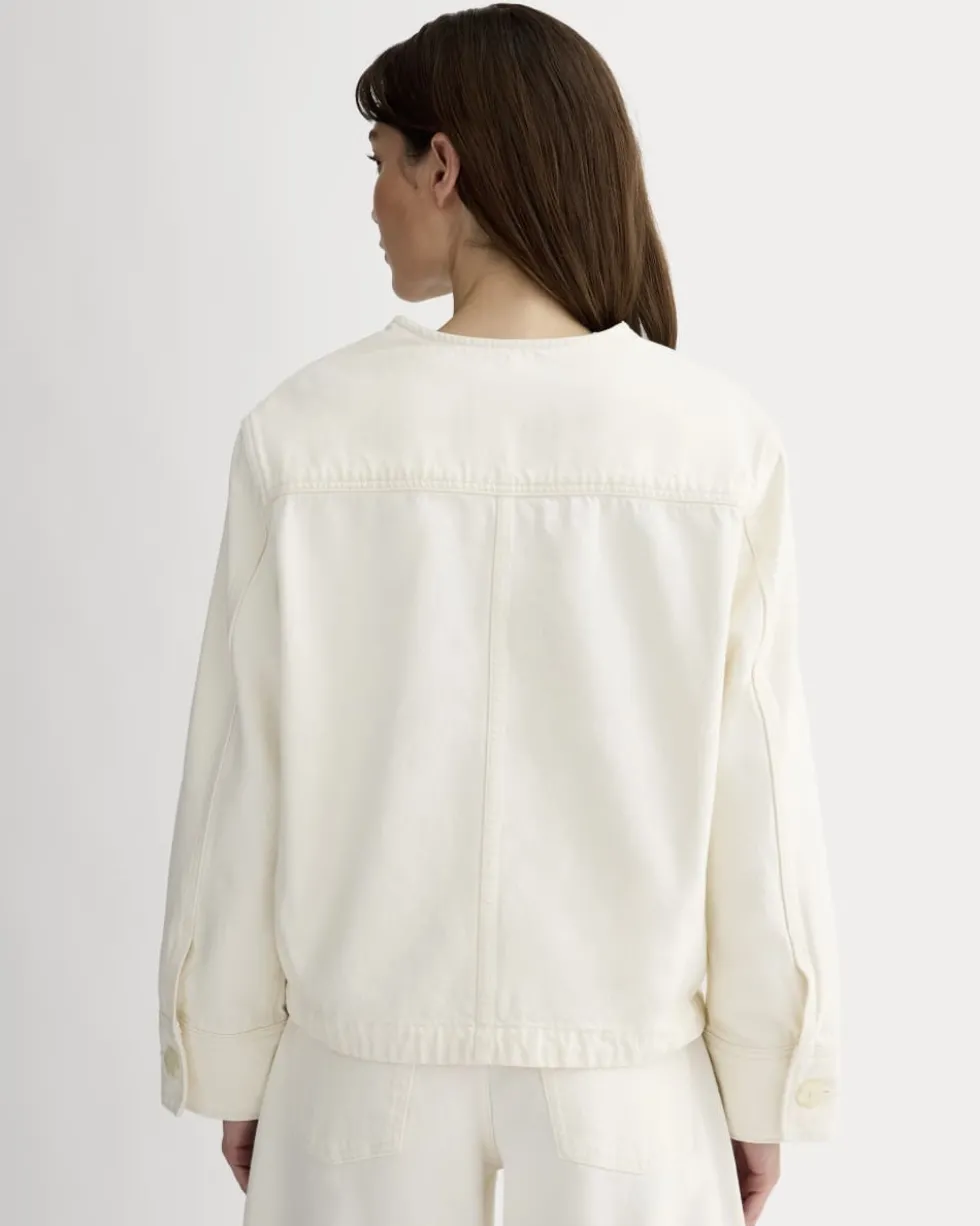 The Denim Barrel Jacket