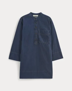 The Denim Popover Dress