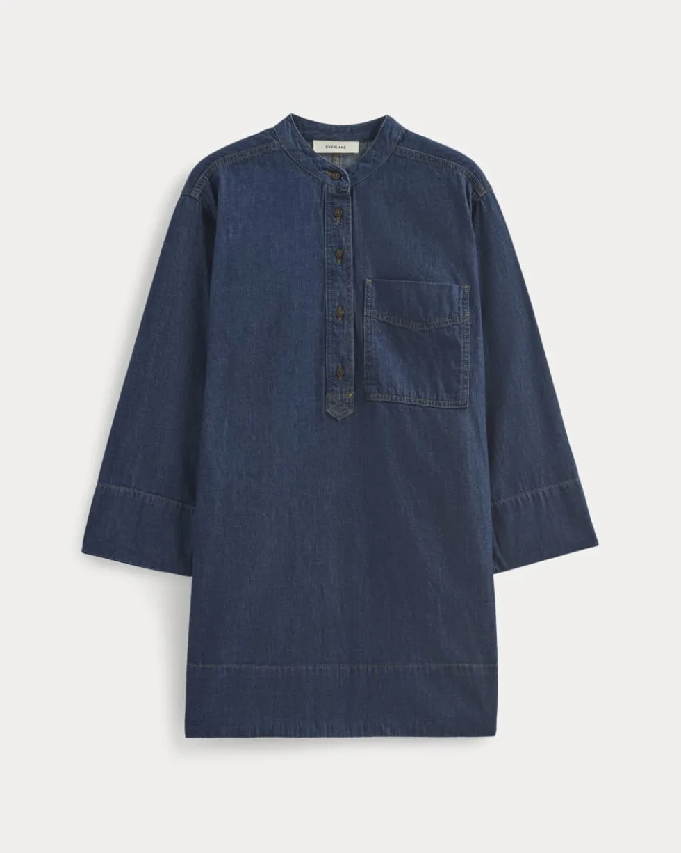 The Denim Popover Dress
