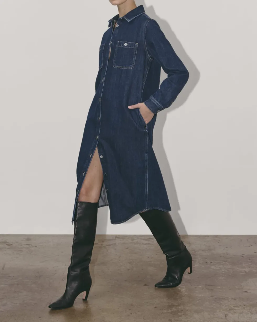 The Denim Shirtdress