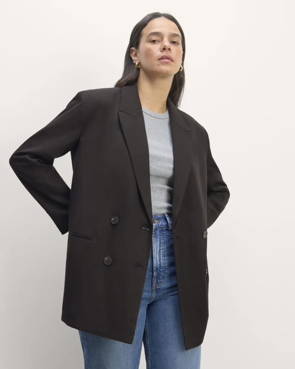 The Double-Breasted Blazer in Buttersmooth
