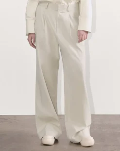 The Draper Pleated Pant in Buttersmooth