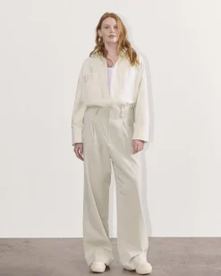 The Draper Pleated Pant in Buttersmooth