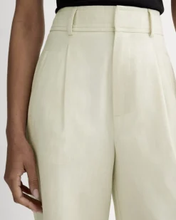 The Draper Pleated Pant in Buttersmooth