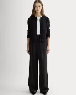 The Draper Pleated Pant in Buttersmooth