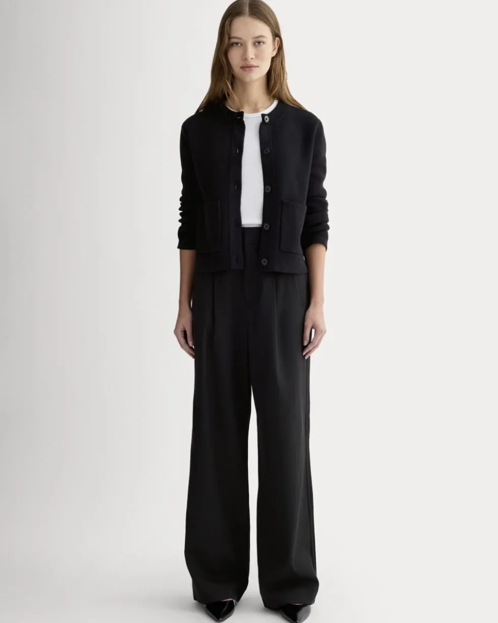 The Draper Pleated Pant in Buttersmooth