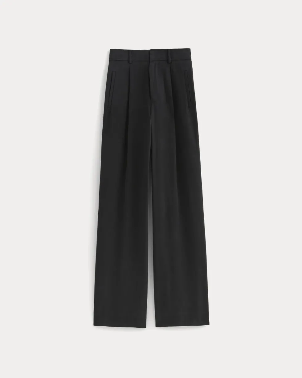 The Draper Pleated Pant in Buttersmooth