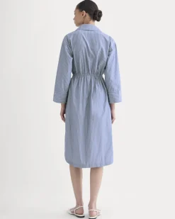 The Drawcord Shirtdress in Ultrasoft Cotton
