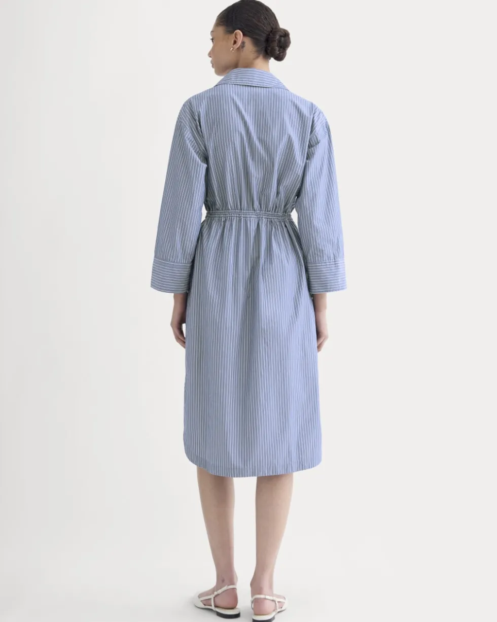 The Drawcord Shirtdress in Ultrasoft Cotton
