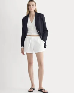 The Drawstring Boxer Short in Linen