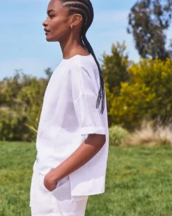 The Drawstring Boxer Short in Linen