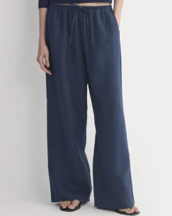 The Drawstring Pant in Linen