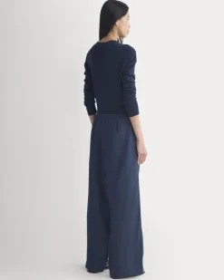 The Drawstring Pant in Linen
