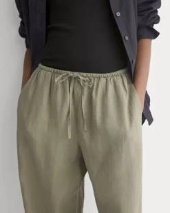 The Drawstring Pant in Linen