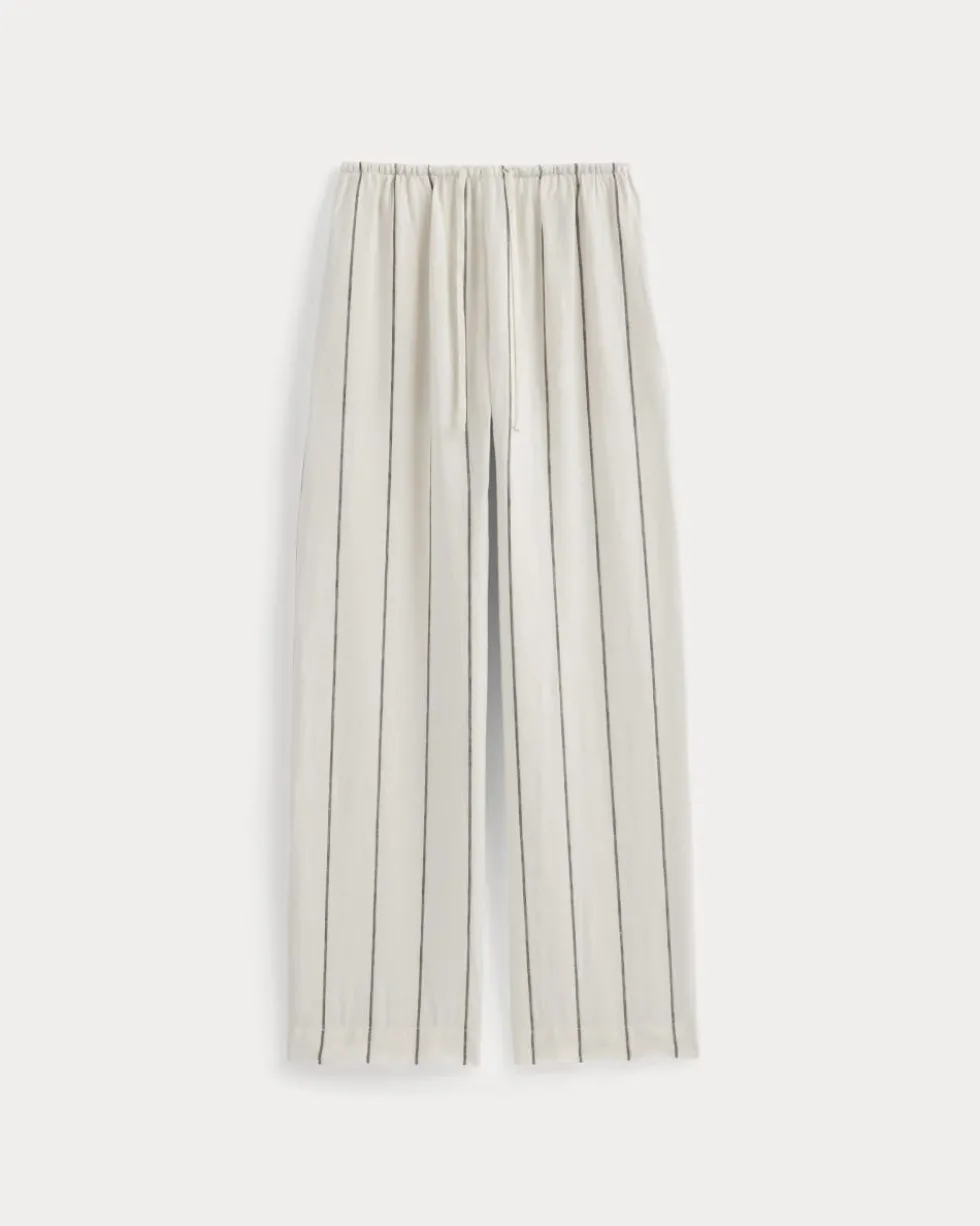 The Drawstring Pant in Linen