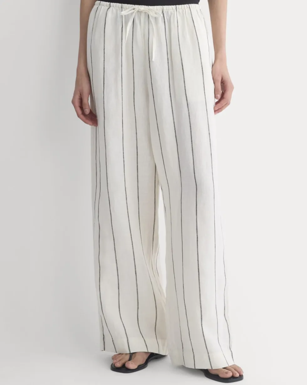 The Drawstring Pant in Linen