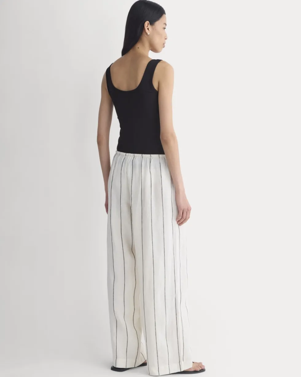 The Drawstring Pant in Linen