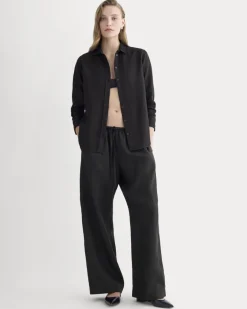 The Drawstring Pant in Linen