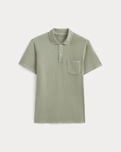 The Essential Organic Garment-Dyed Polo