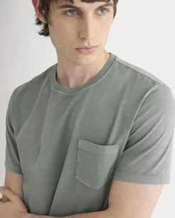 The Essential Organic Garment-Dyed Crew