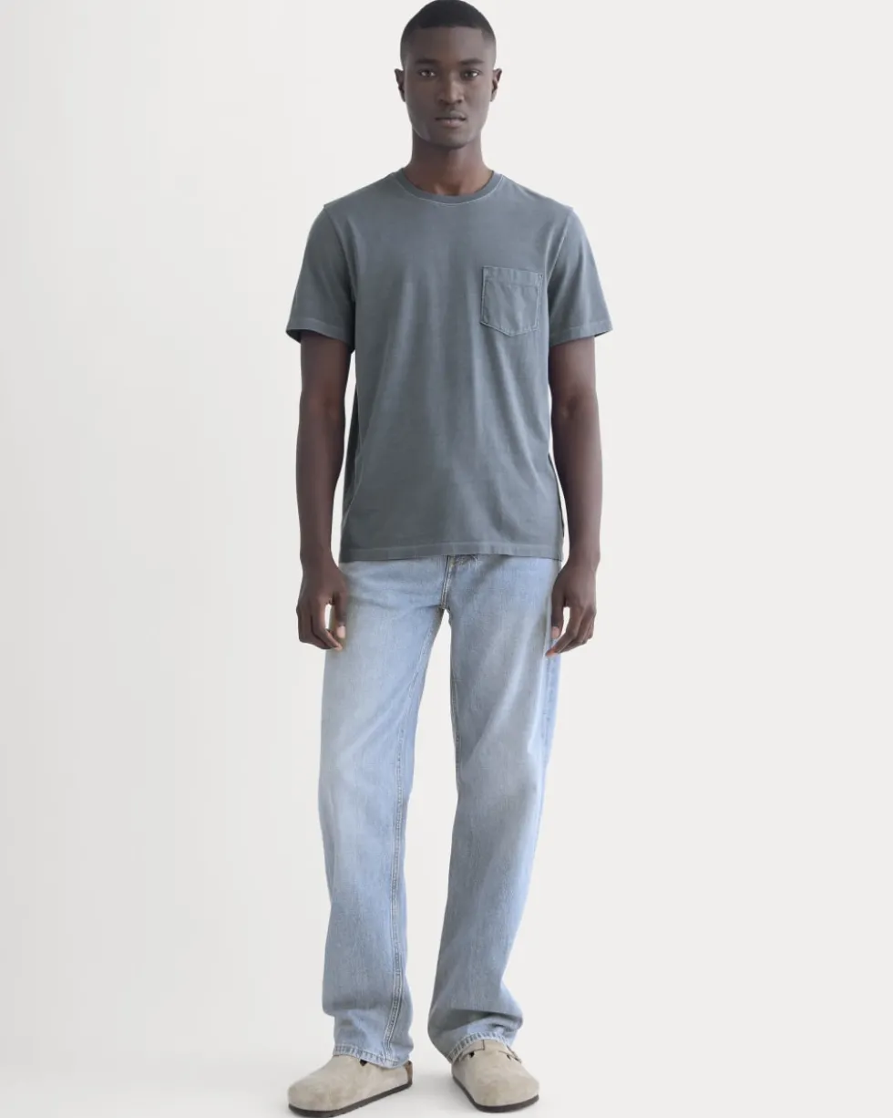 The Essential Organic Garment-Dyed Crew
