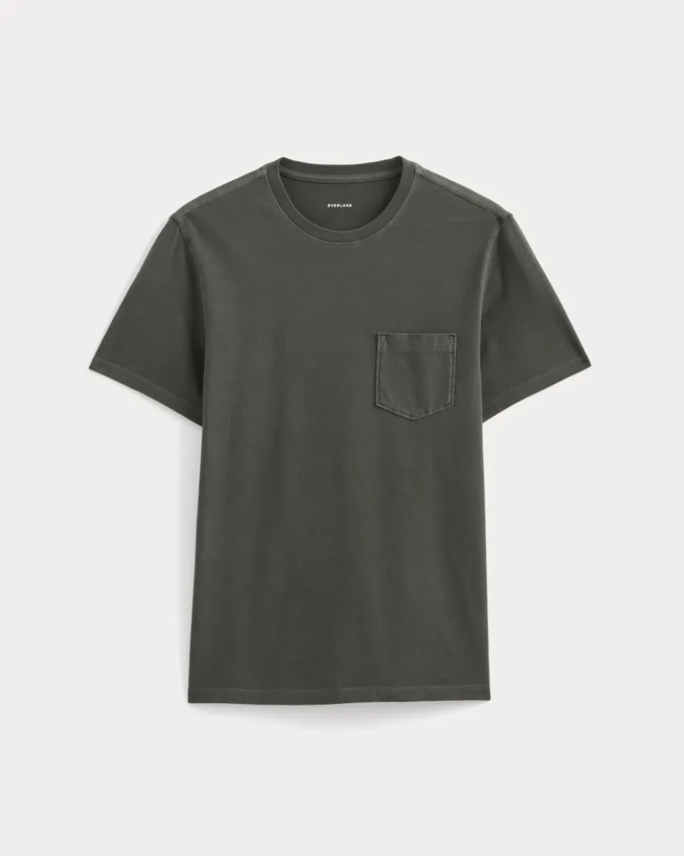The Essential Organic Garment-Dyed Crew