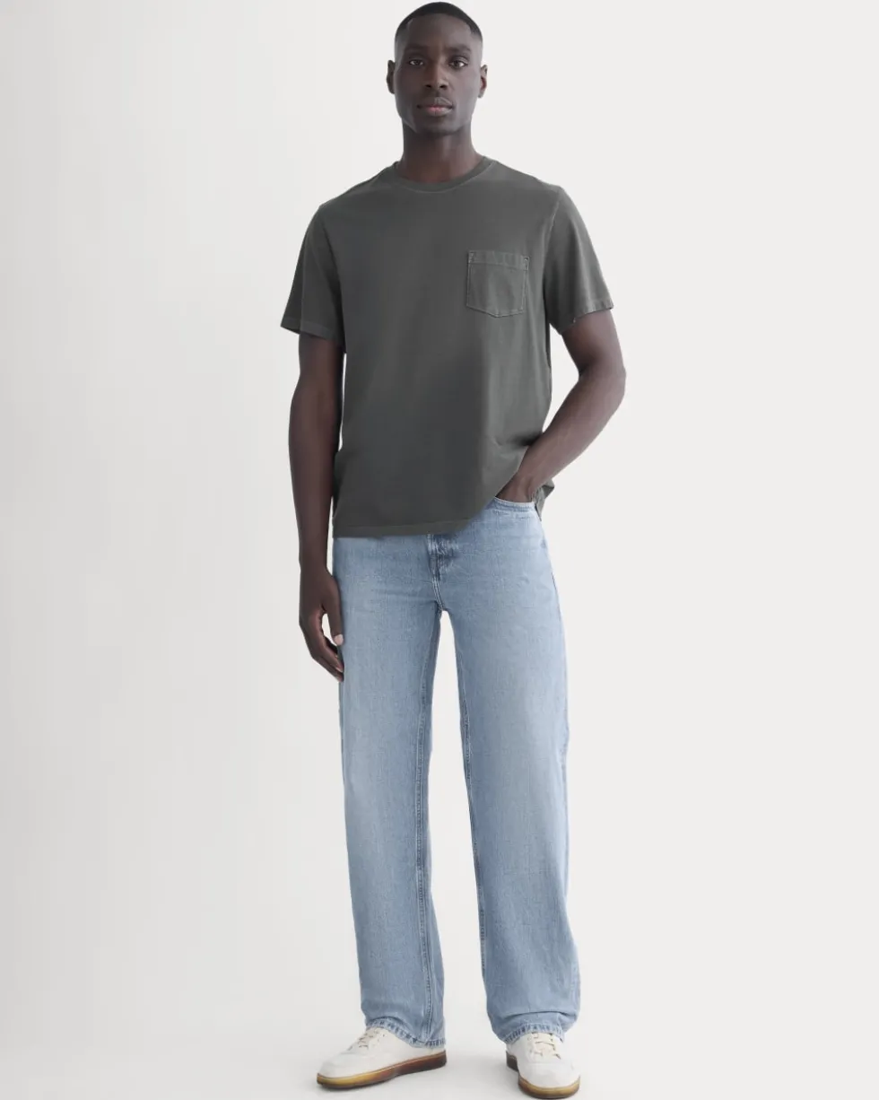 The Essential Organic Garment-Dyed Crew