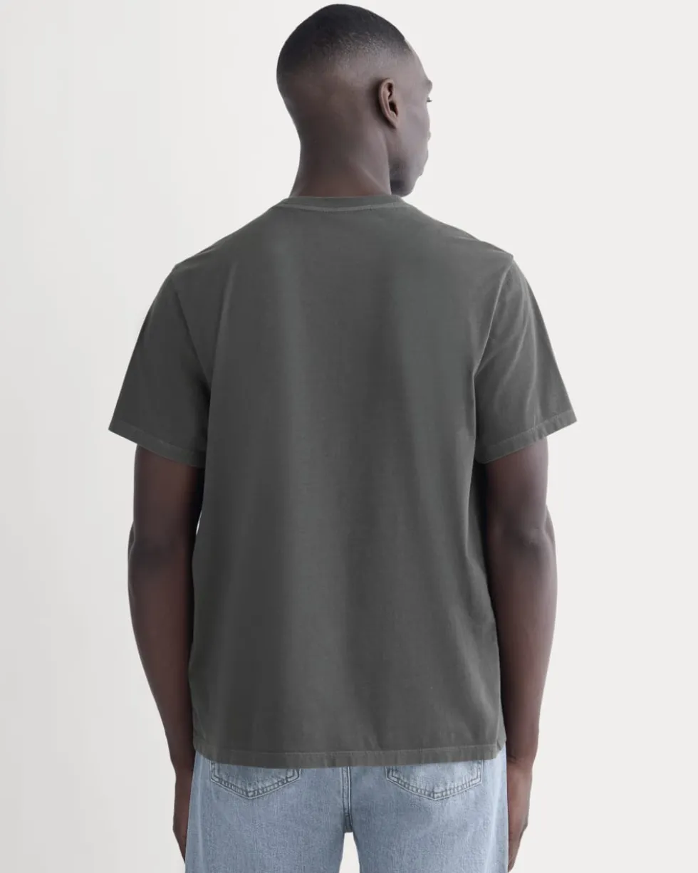 The Essential Organic Garment-Dyed Crew