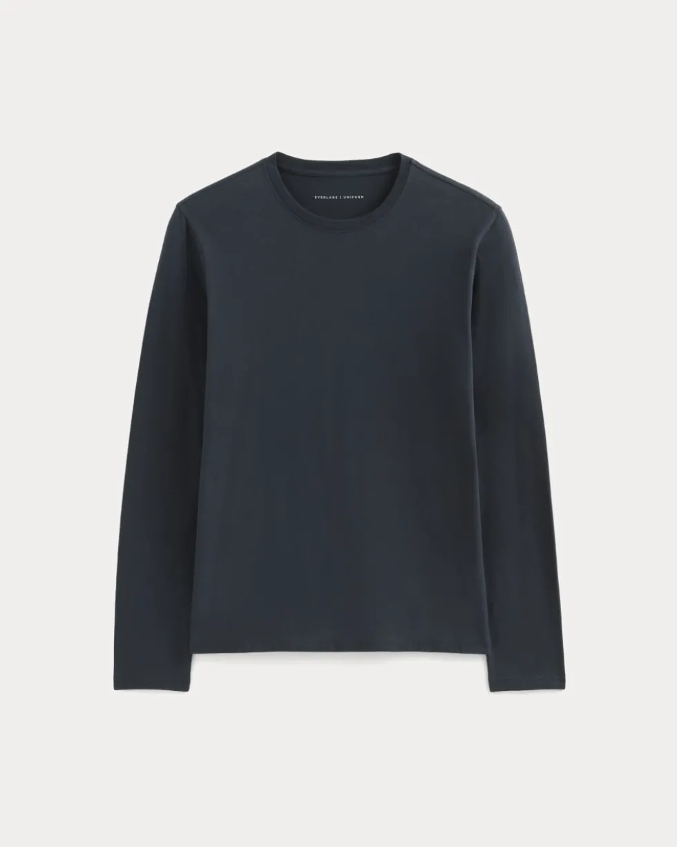 The Essential Organic Long-Sleeve Tee