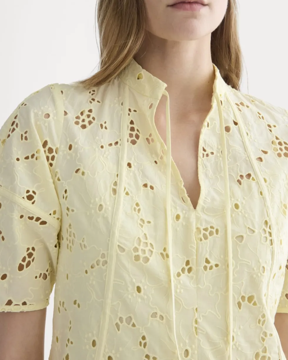 The Eyelet Midi Dress