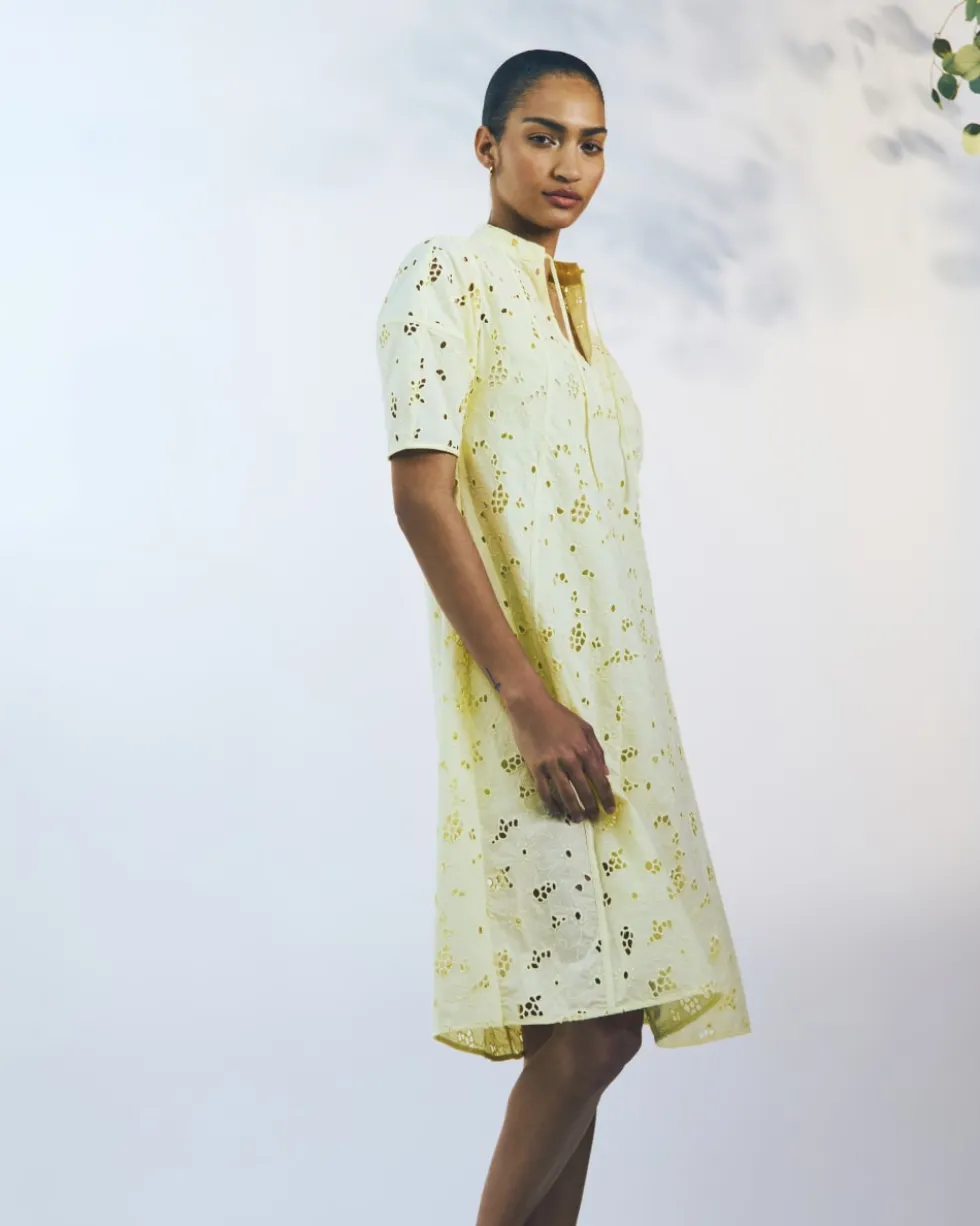 The Eyelet Midi Dress