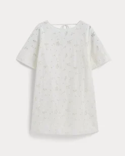 The Eyelet Mini Shift Dress