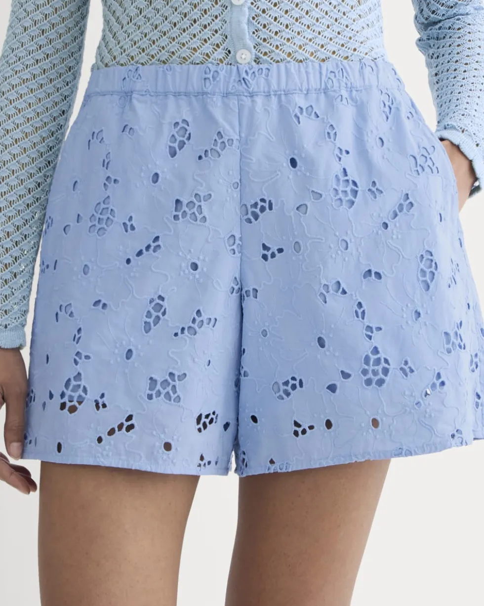 The Eyelet Pull-On Short